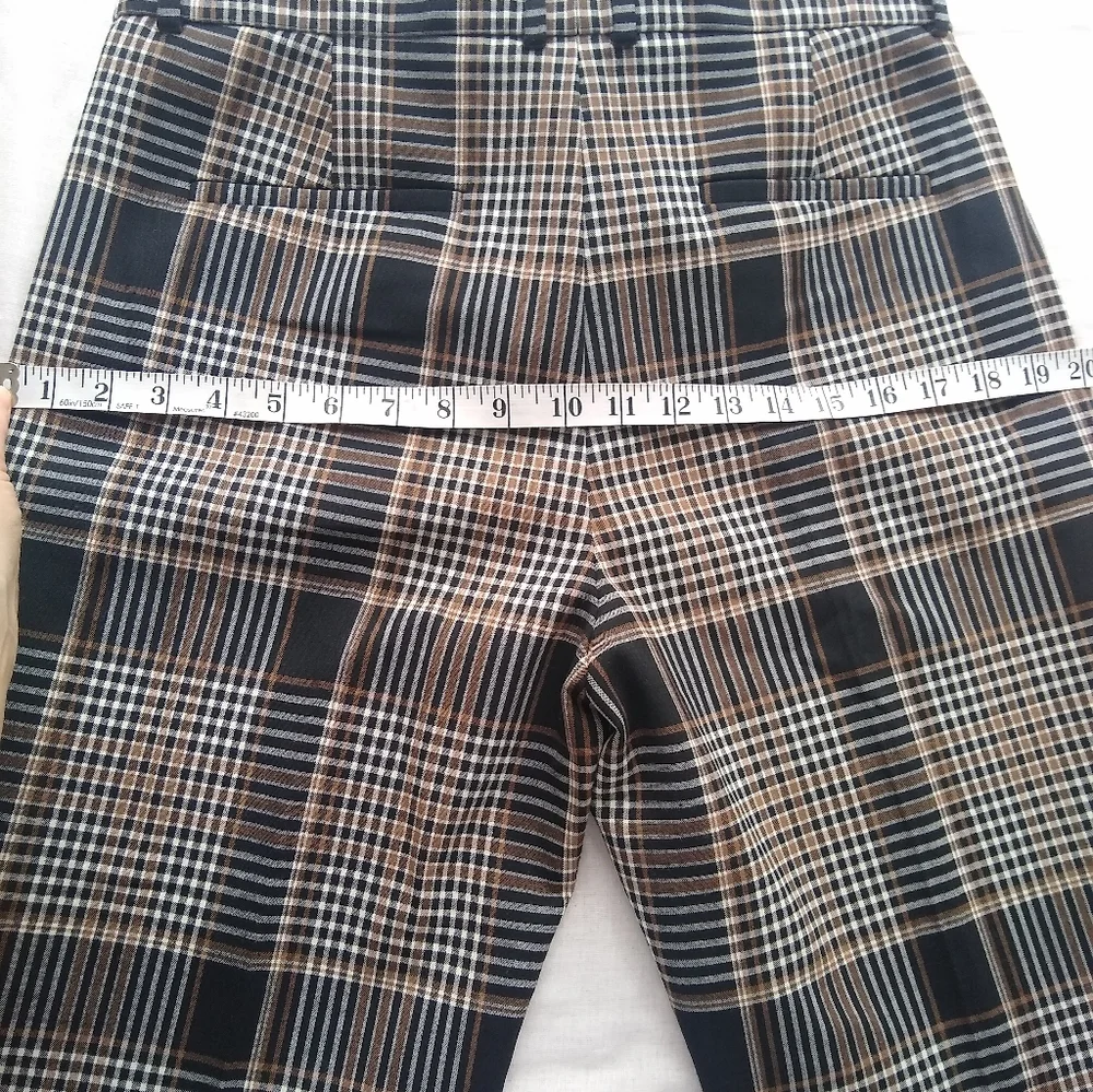 Theory plaid trousers - Picture 8 of 9